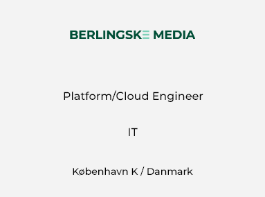 Platform/Cloud Engineer