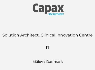Solution Architect (CLINiC)