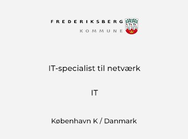 IT-specialist netværk