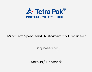 Product Specialist Automation Engineer