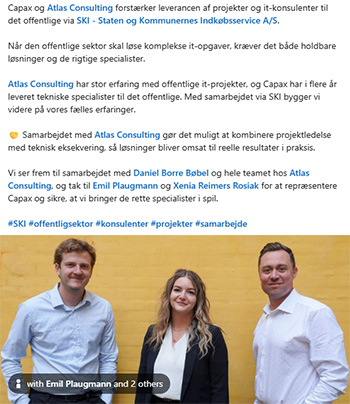 Nyt samarbejde med Atlas
